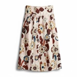 Drop Waist Midi Skirt